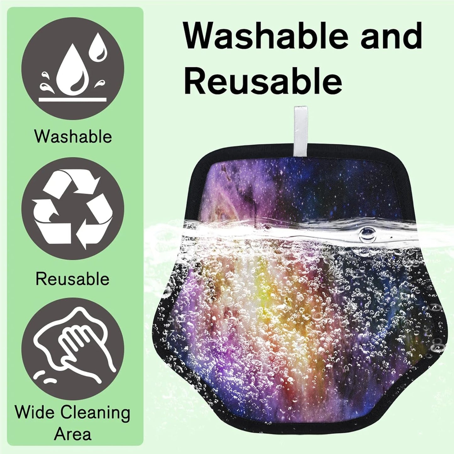 Pet Hair Removal Glove for Dogs Cats Reusable Washable Set