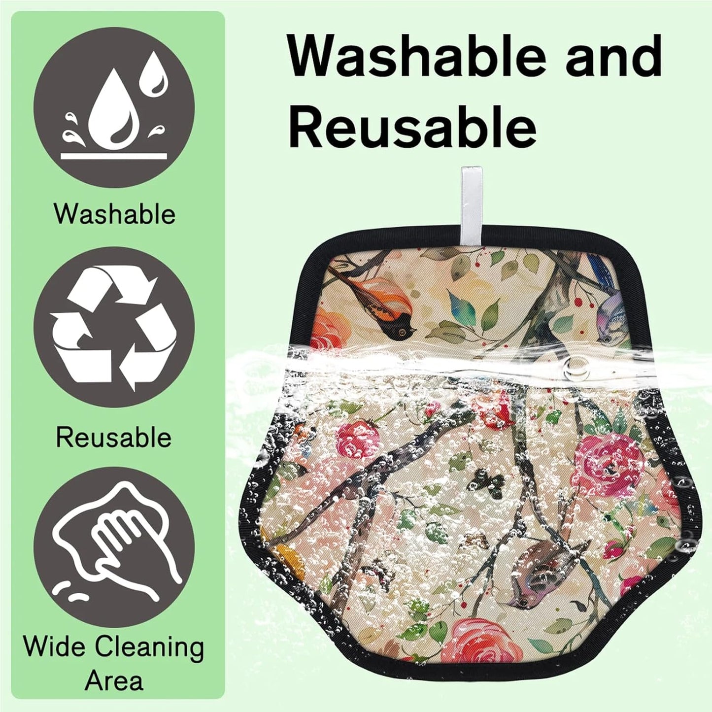 Pet Hair Removal Glove for Dogs Cats Reusable Washable Set