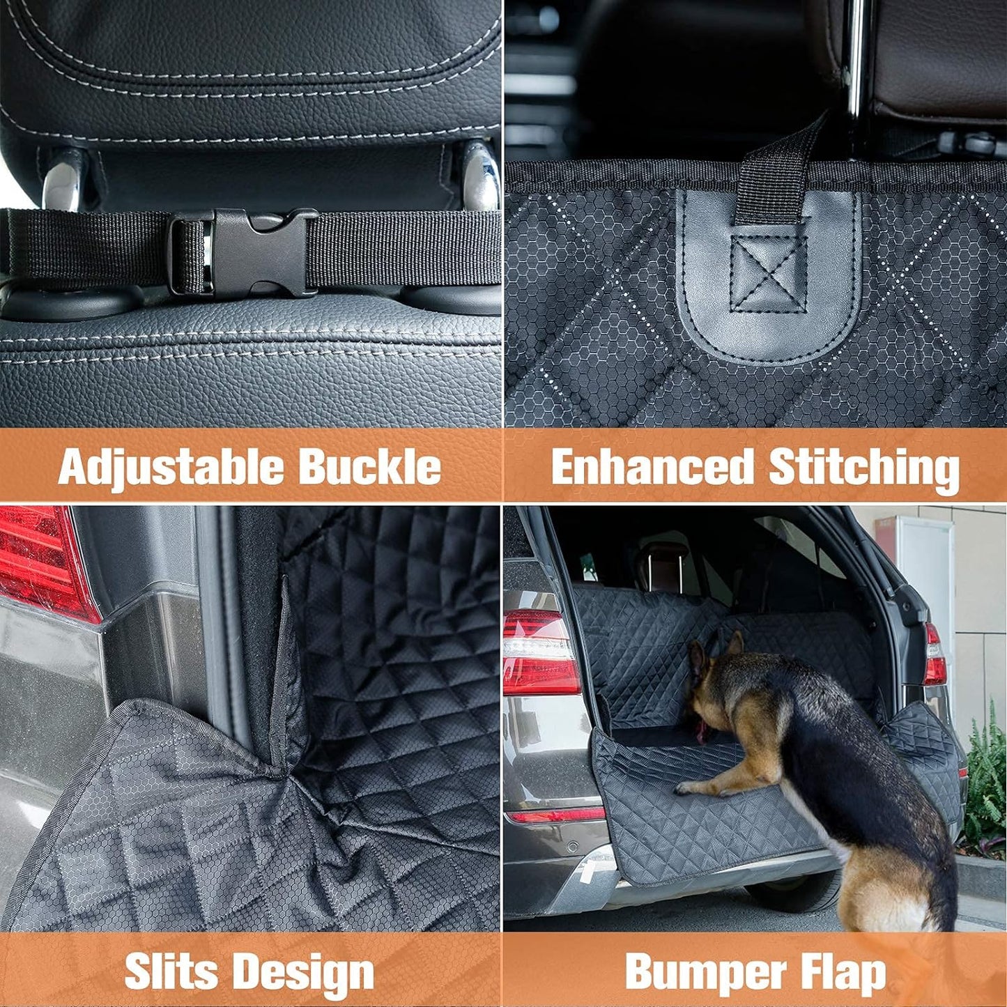 SUV Cargo Liner for Dogs, Waterproof Pet Cargo Cover Dog