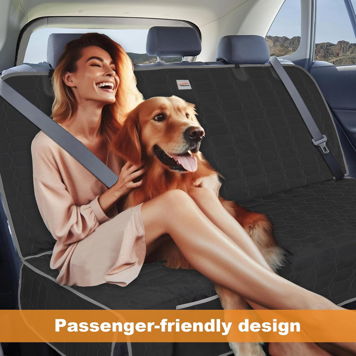 Relidura Bench Seat Cover for SUV Waterproof Seat Covers
