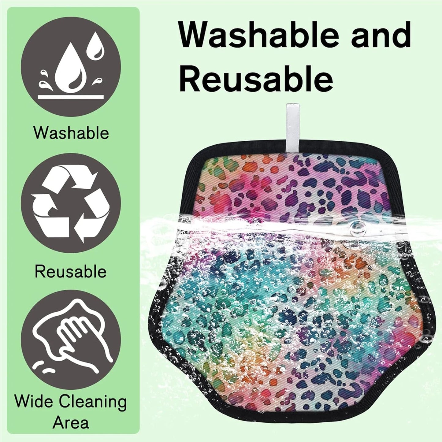 Pet Hair Removal Glove for Dogs Cats Reusable Washable Set