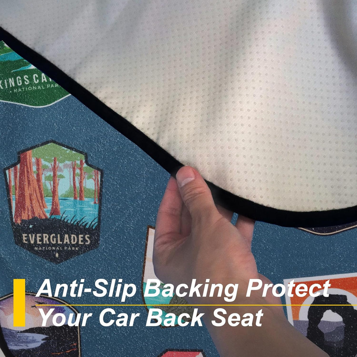 Back Seat Cover for Car Trucks Van SUV,Waterproof Rear