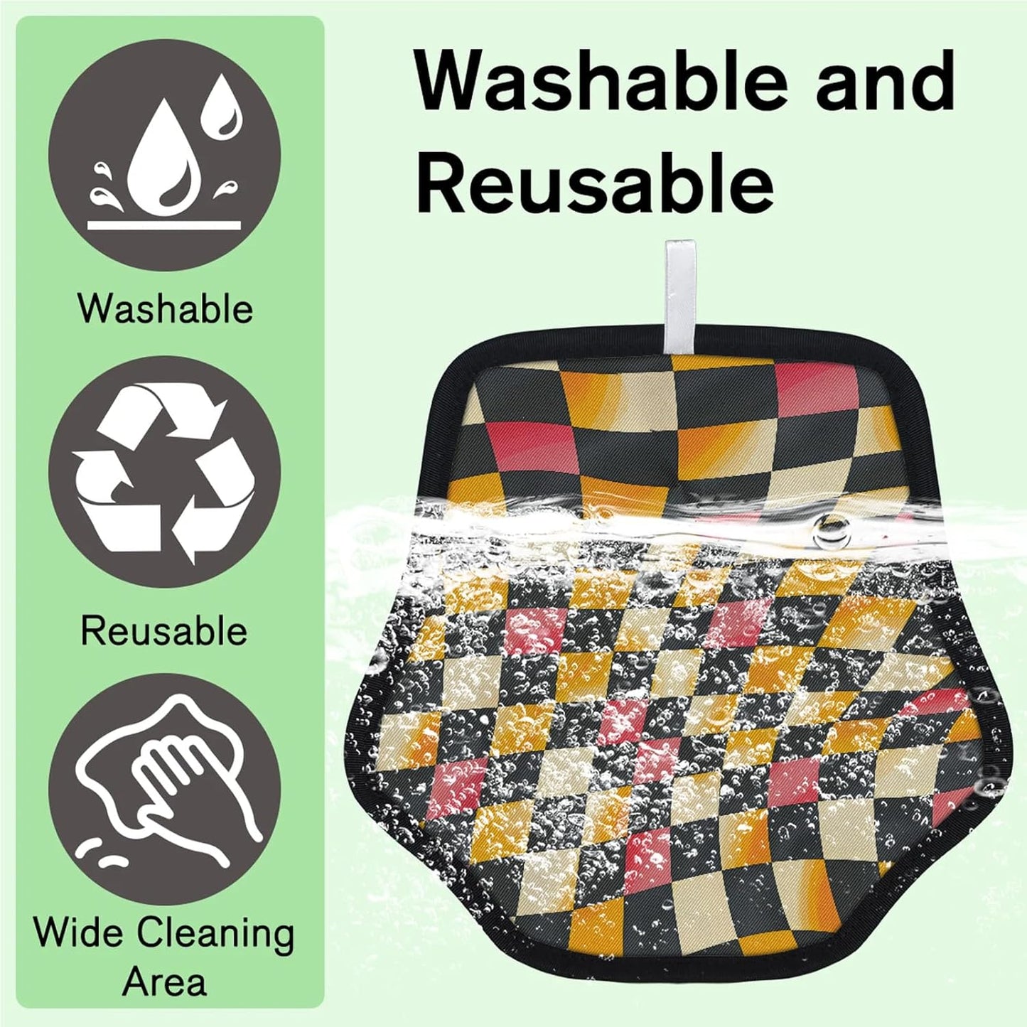 Pet Hair Removal Glove for Dogs Cats Reusable Washable Set