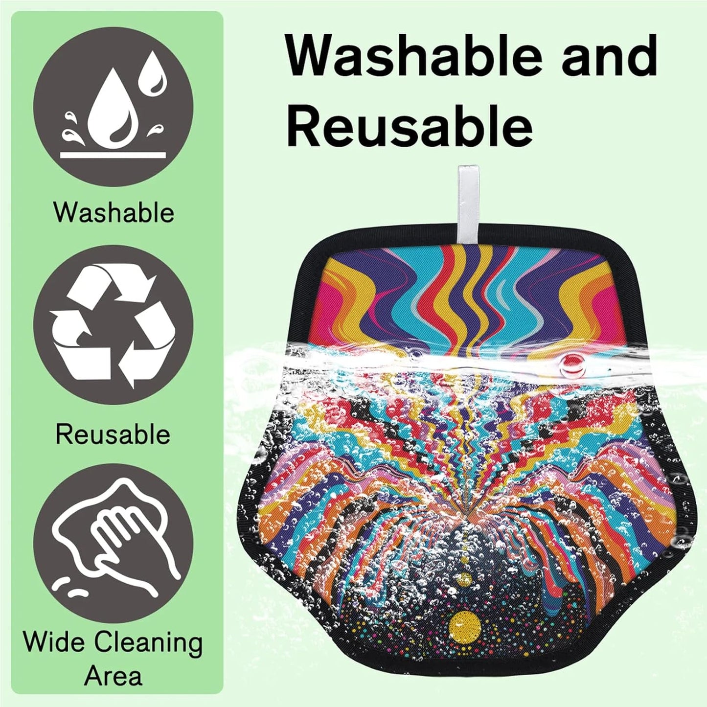 Pet Hair Removal Glove for Dogs Cats Reusable Washable Set