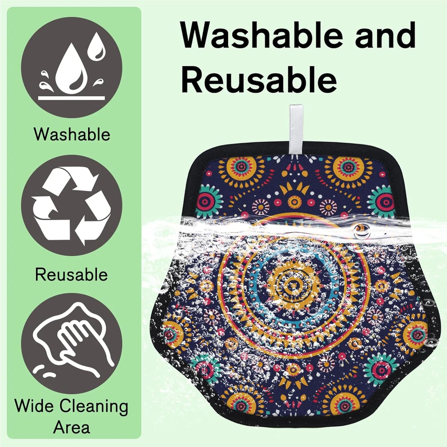 Pet Hair Removal Glove for Dogs Cats Reusable Washable Set