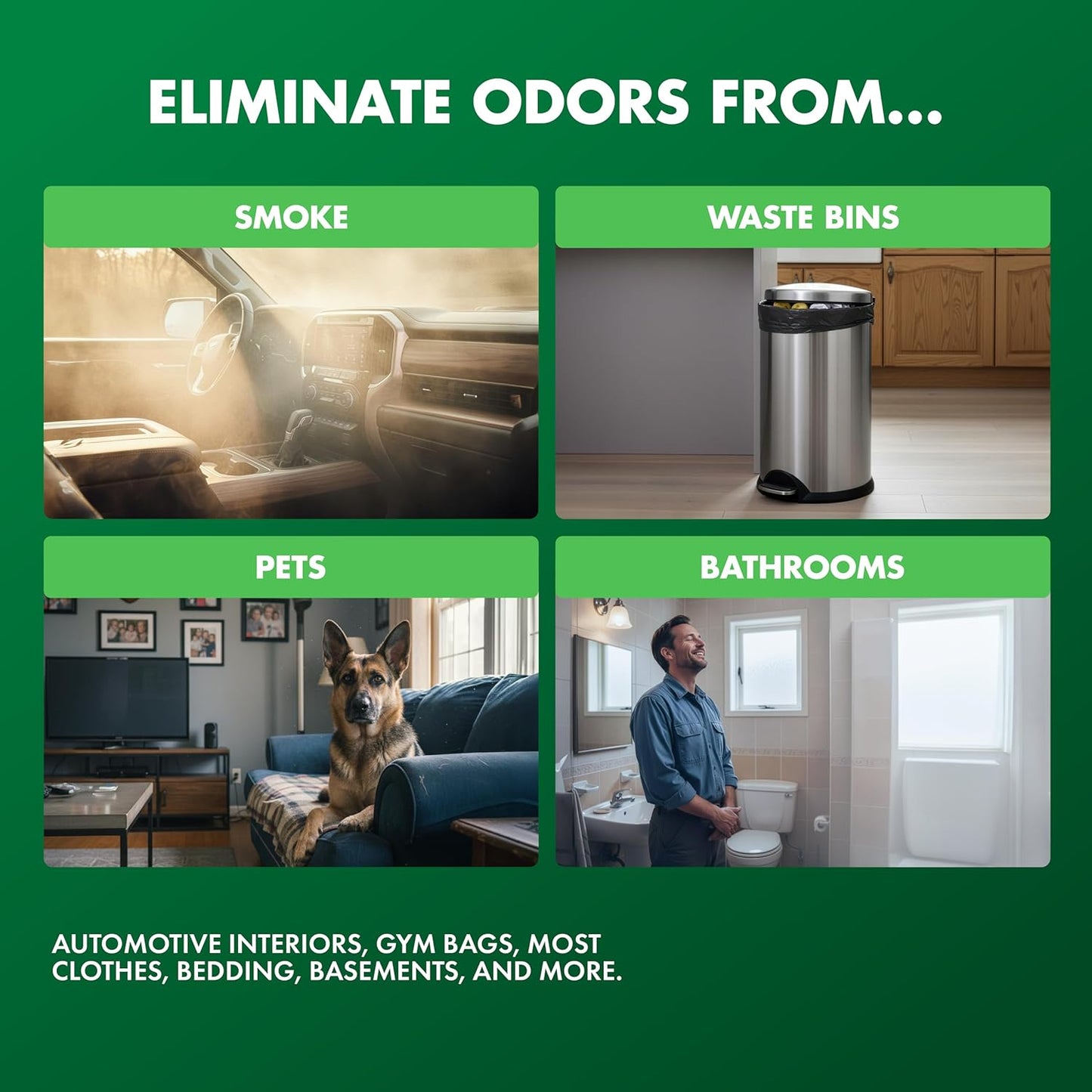 BullSnot Blast Odor Eliminator β Powerful Car & Home Smell