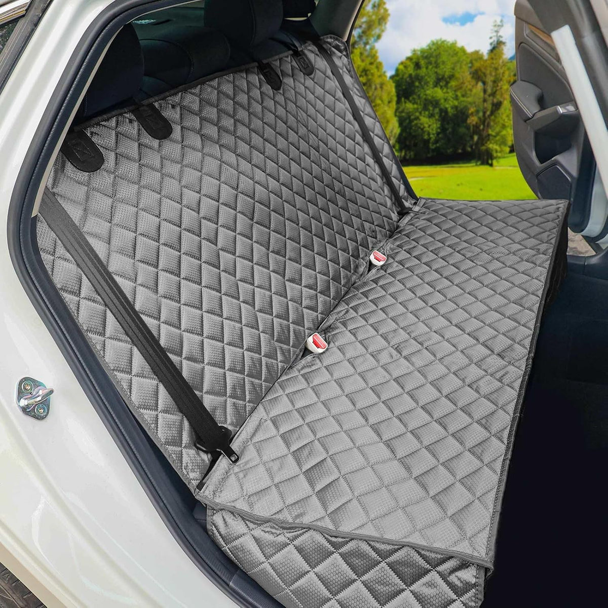 Waterproof Scratchproof Pet Bench Seat Covers for Cars