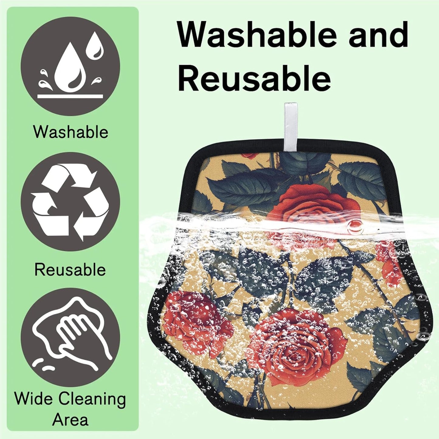 Pet Hair Removal Glove for Dogs Cats Reusable Washable Set