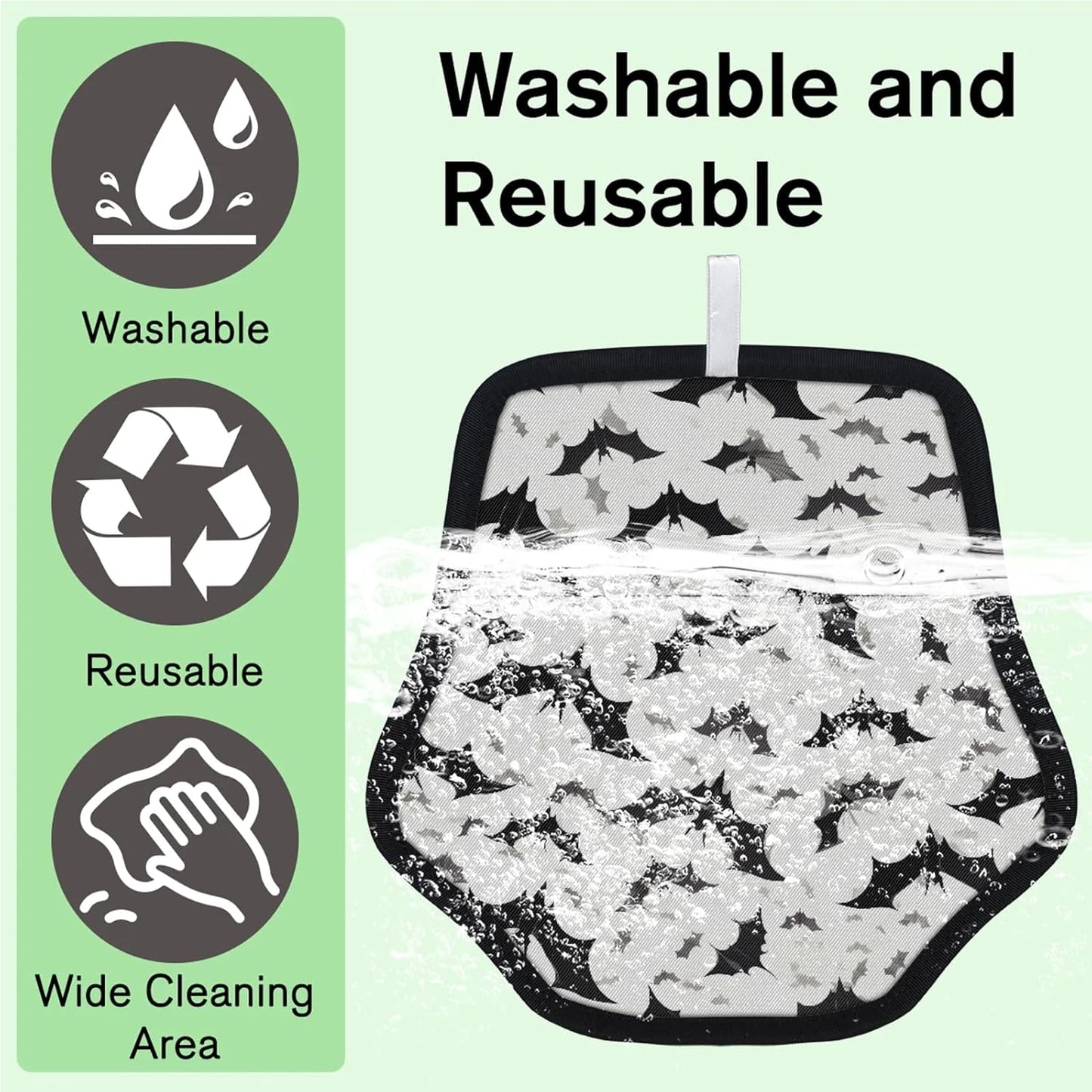 Pet Hair Removal Glove for Dogs Cats Reusable Washable Set