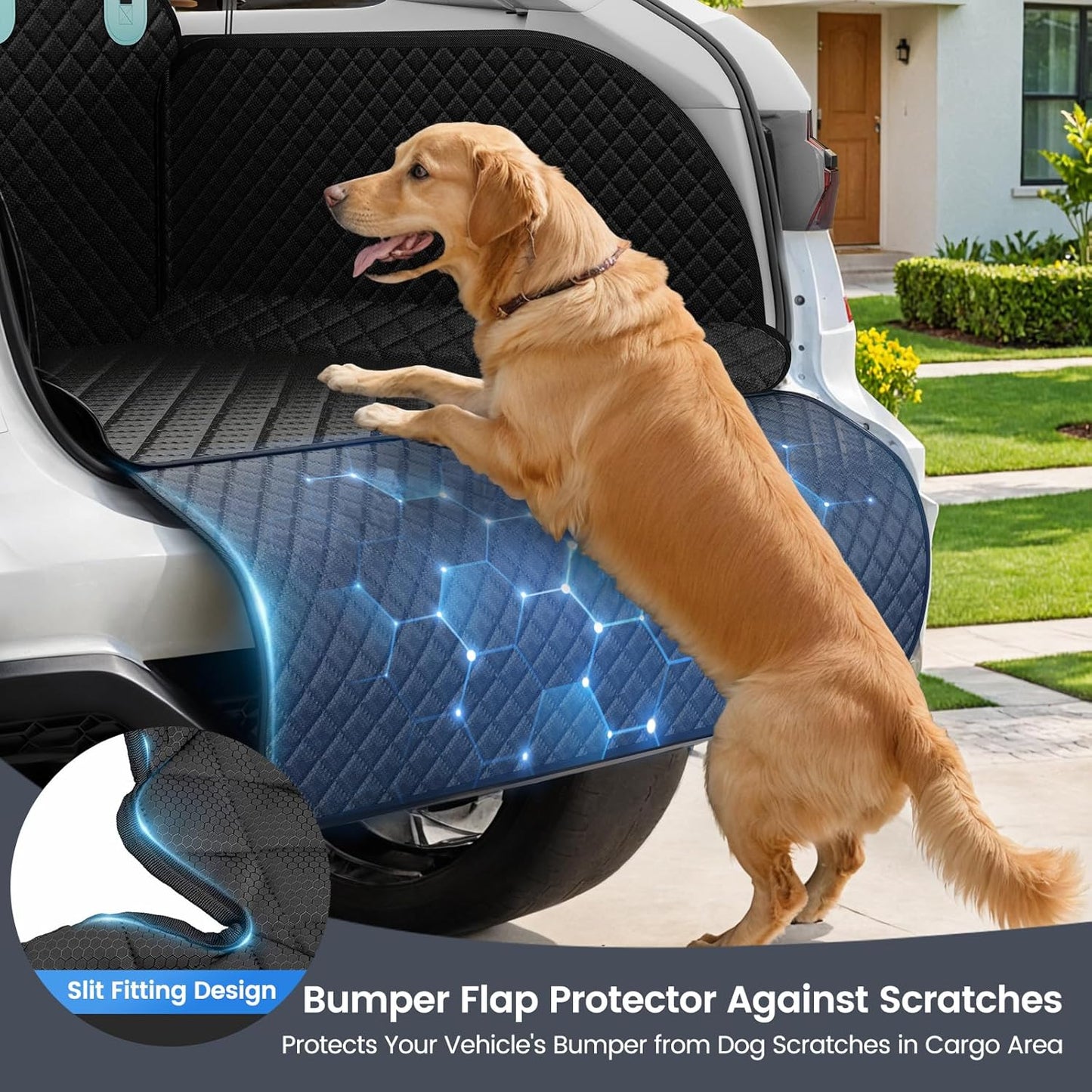 SUV Cargo Liner for Dogs with Taller Side Panels