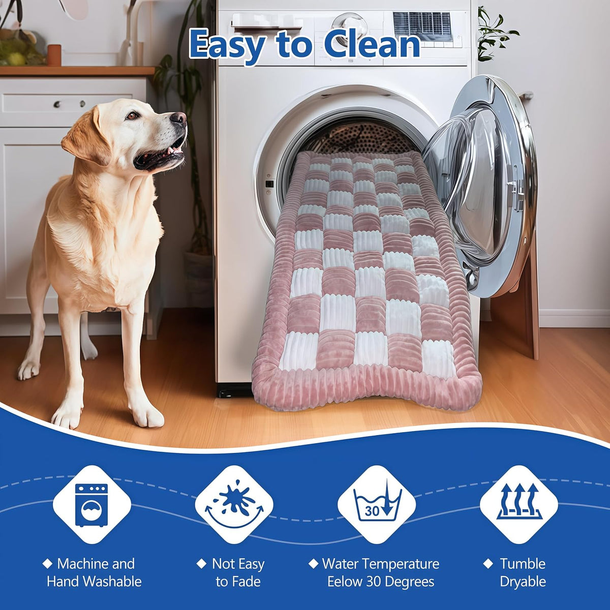 Thickened Dog Bed for Car Back Seat, Upgraded Bottom