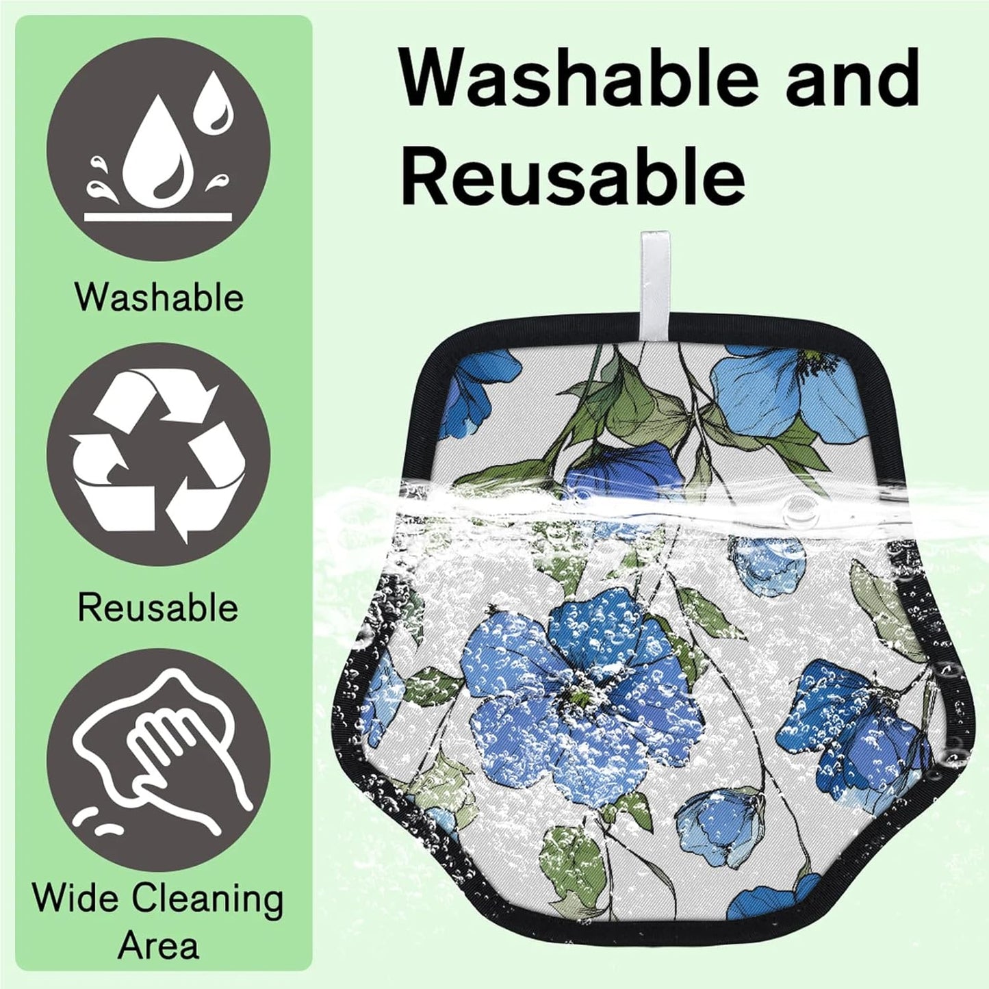 Pet Hair Removal Glove for Dogs Cats Reusable Washable Set
