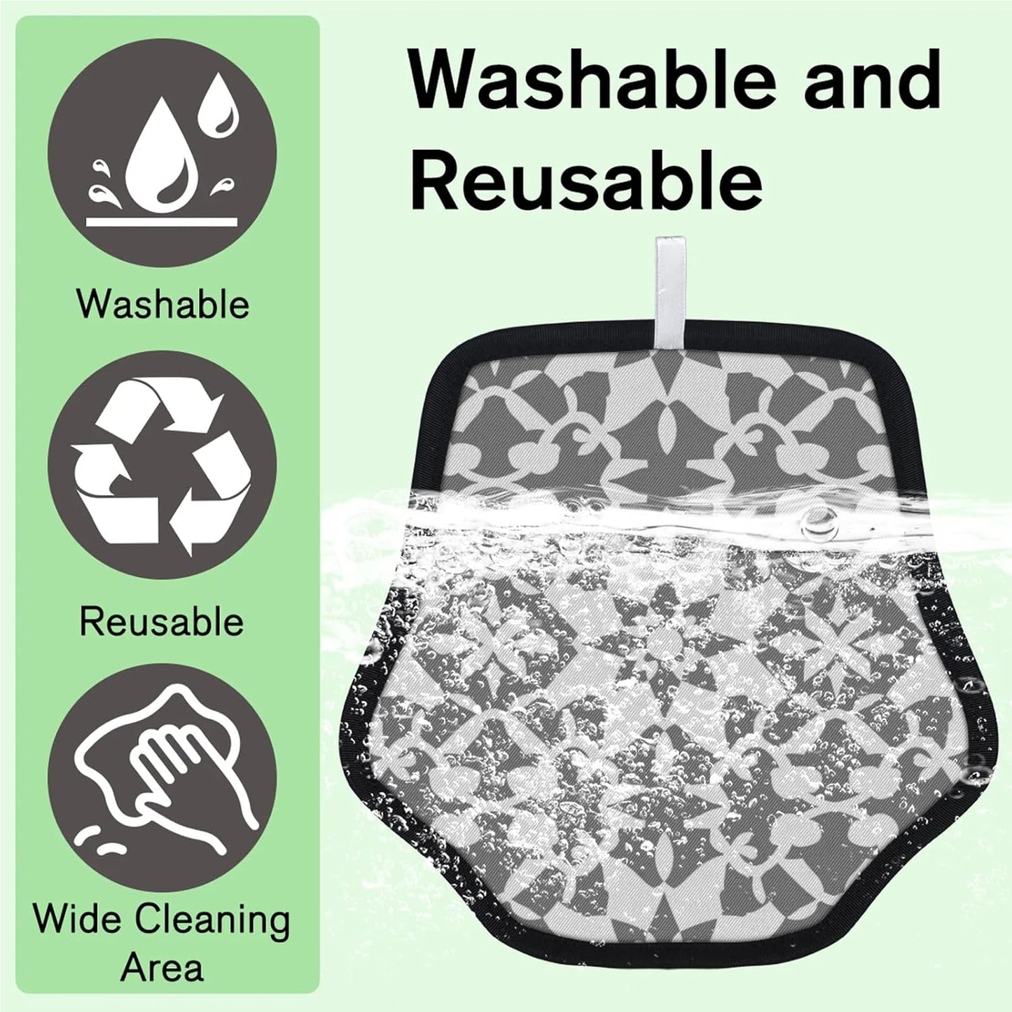 Moroccan Trellis 2Pcs Electrostatic Reusable Pet Hair
