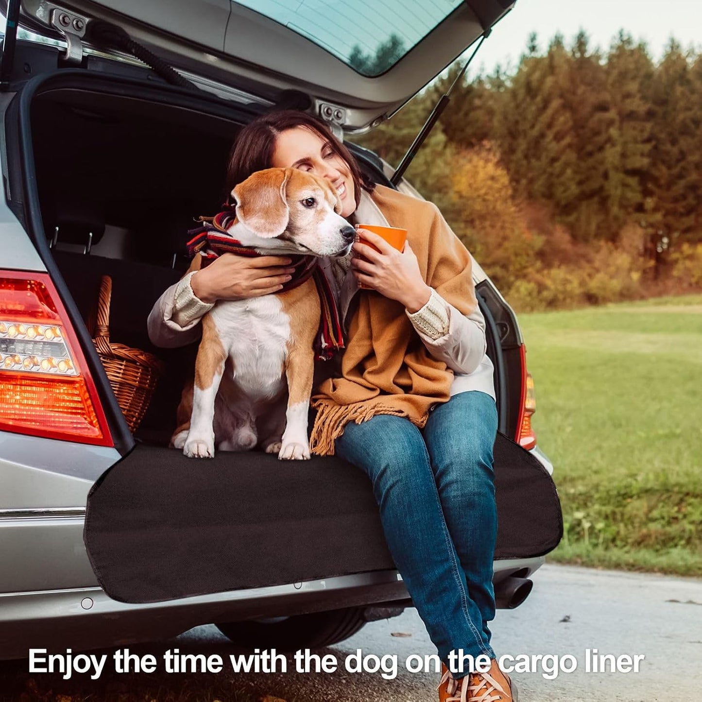 SUV Cargo Liner for Dogs - Waterproof Pet Cargo Liner