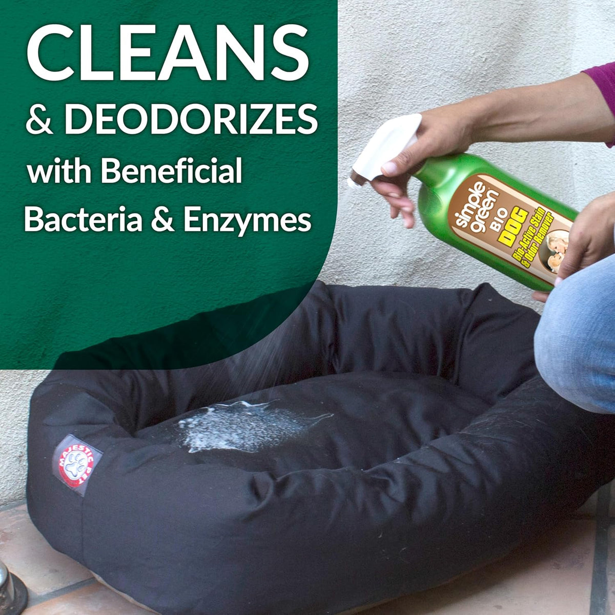 Bio Dog Active Stain & Odor Remover - Enzyme Cleaner &