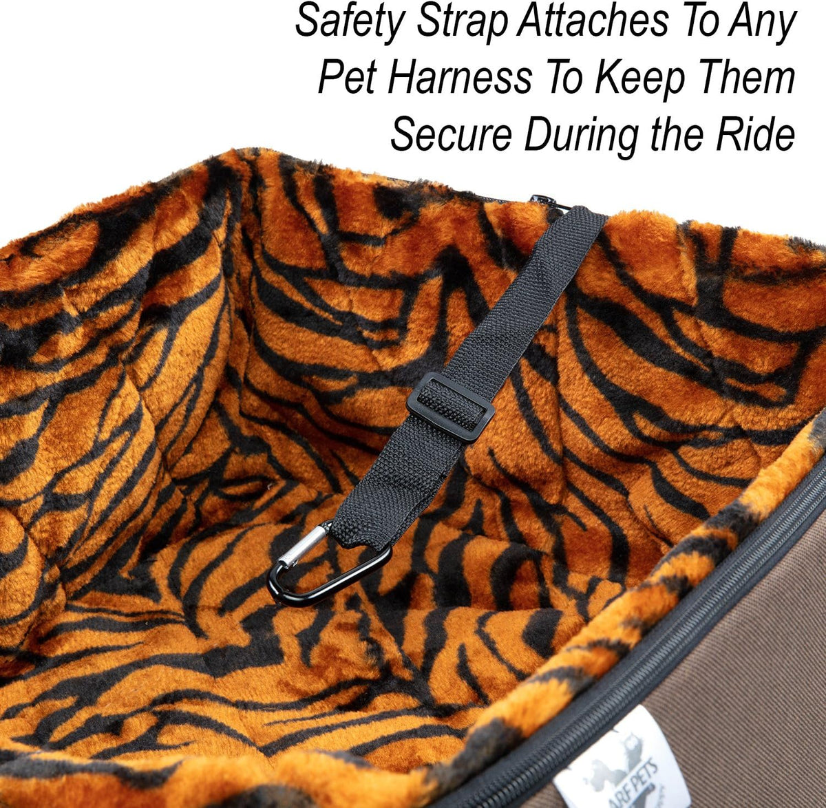 Pet Car Seat, Dog Booster Safety Seat with Adjustable