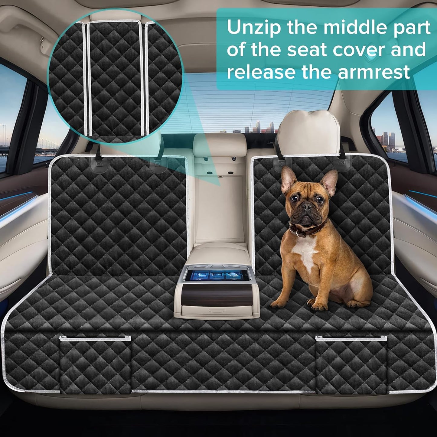 Dog Car Seat Cover Compatible with Subaru Crosstrek Outback