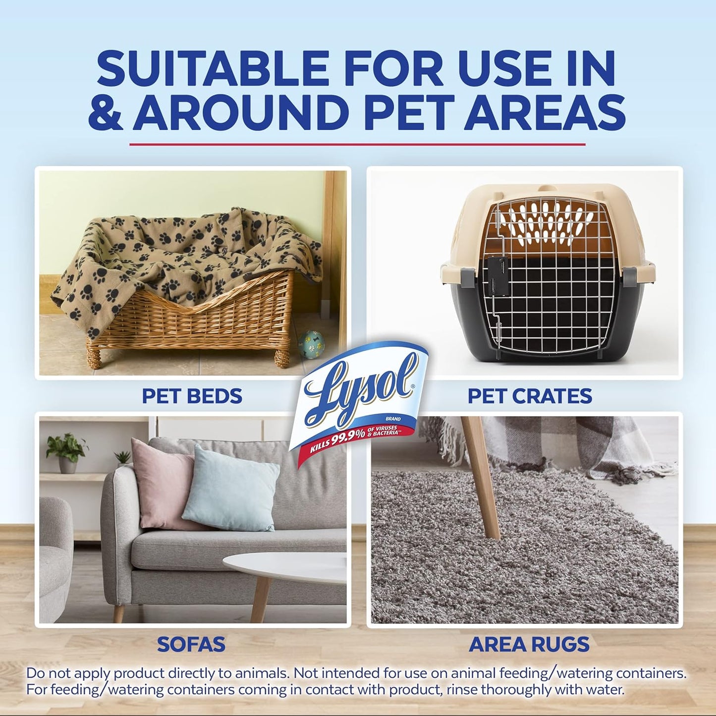 Pet Odor Eliminator Spray, Sanitizing and Disinfecting