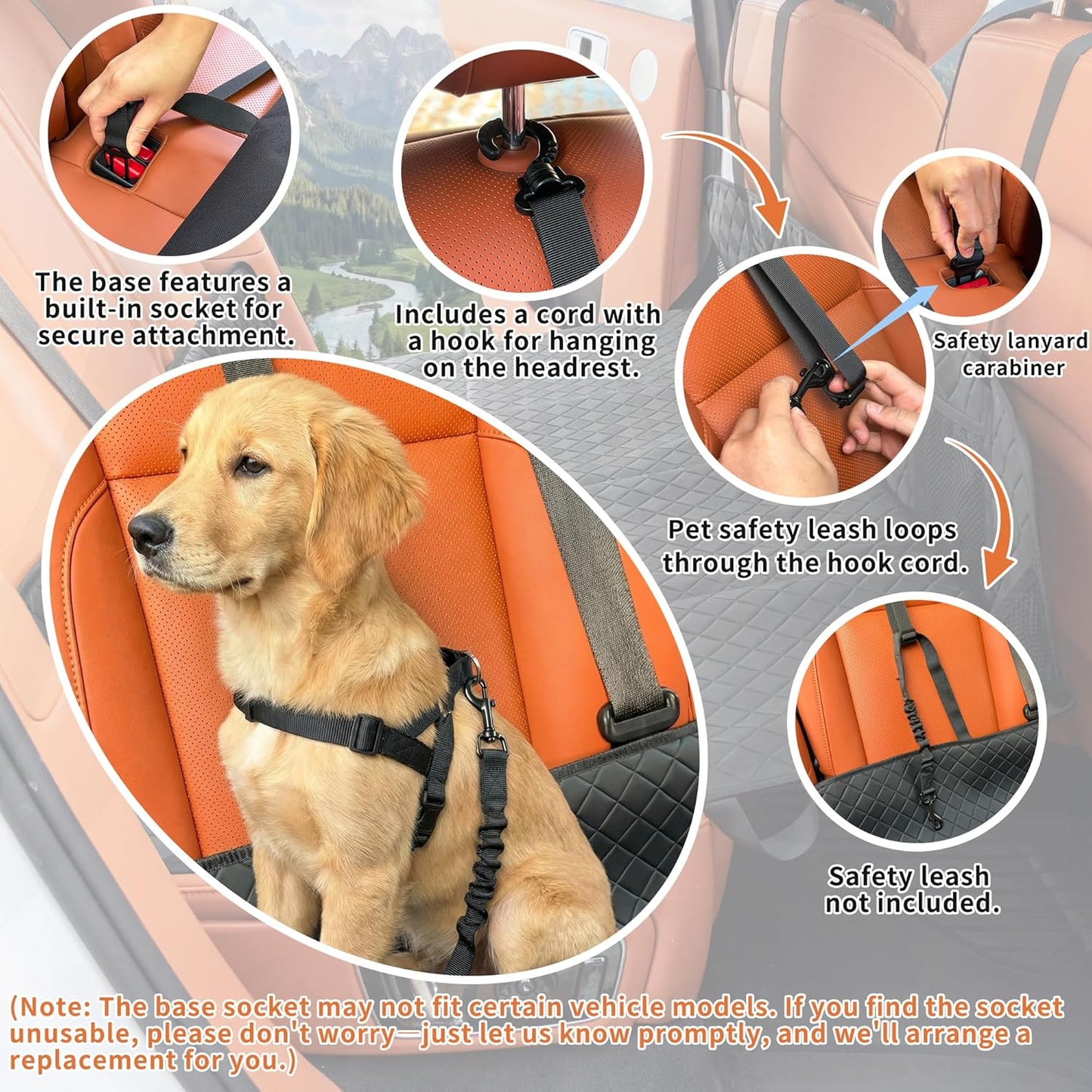 Car Rear Seat Extension Plate, Foldable Car Back Seats