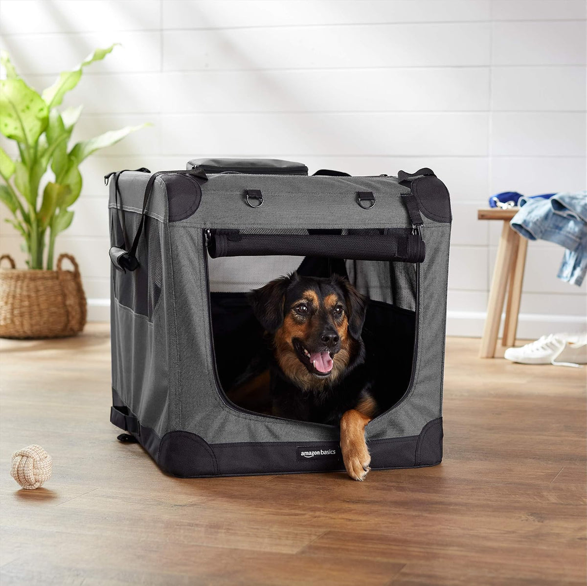 Folding Portable Soft Pet Dog Crate Carrier Kennel with