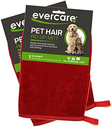 Pet Hair Remover Glove Pic-Up Mitt - 2 Pack
