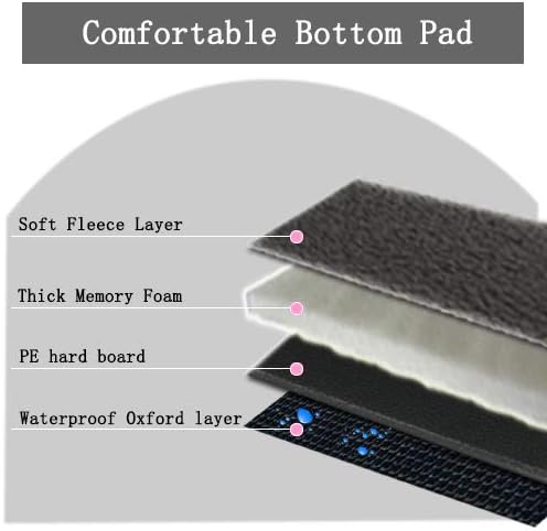 Pet Car Seat, Sturdy Reinforced Structure, Shortened Leash