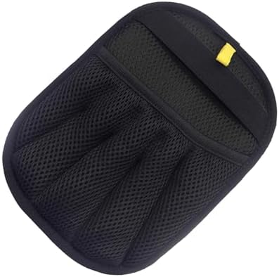 Pet Hair Removal Glove — Single-Pack Black Five-Finger