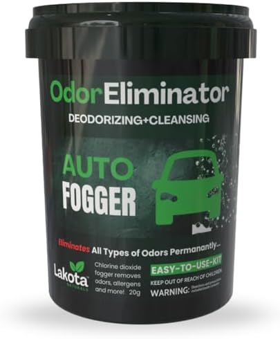 Chlorine Dioxide Fogger Deodorizing Kit, Car Bomb Odor