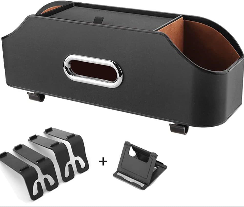 New car headrest Rear seat Multifunctional Storage Box