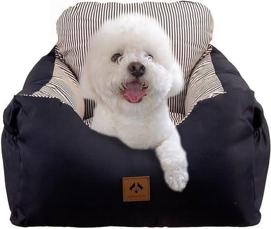 Dog Car Pet Booster Seat for Small Dogs, Washable Travel