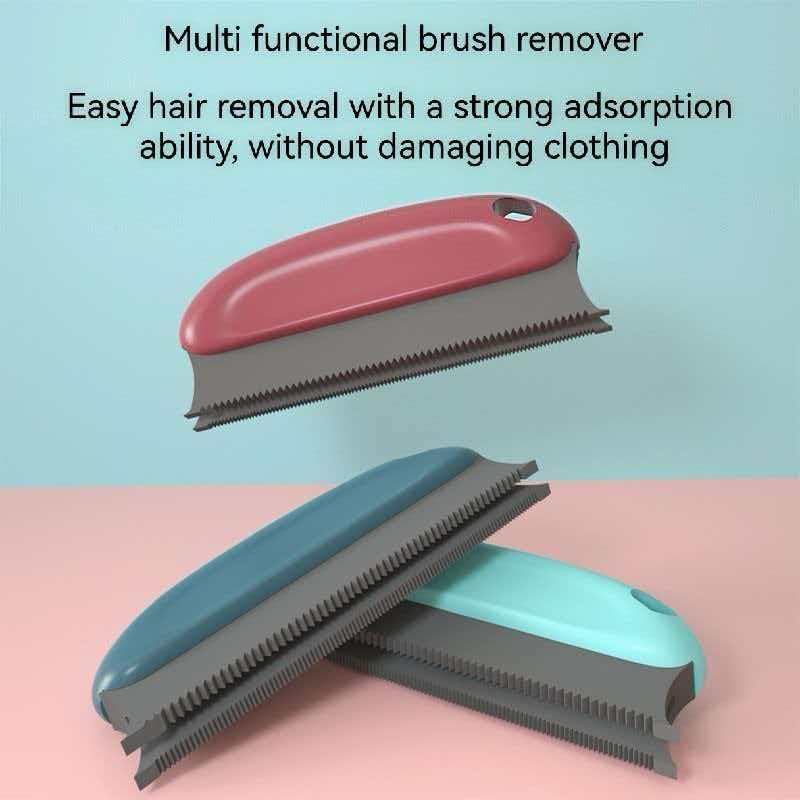Multifunctional Pet Hair Removal Brush, Reusable Double