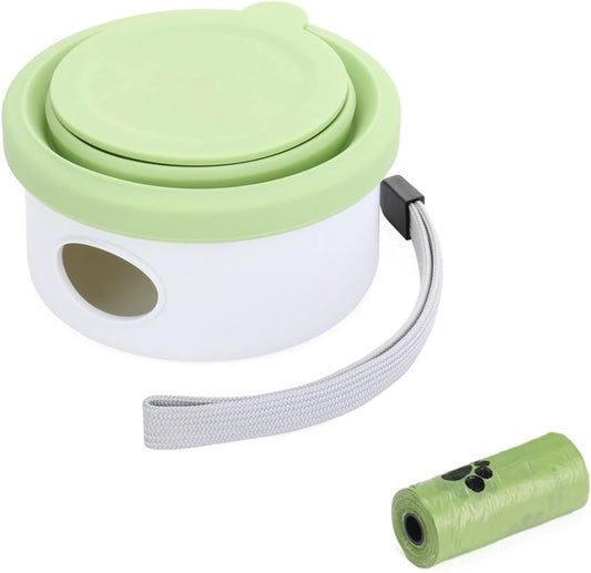 3-in-1 Collapsible Dog Bowls,Portable Pet Travel Bowls,with