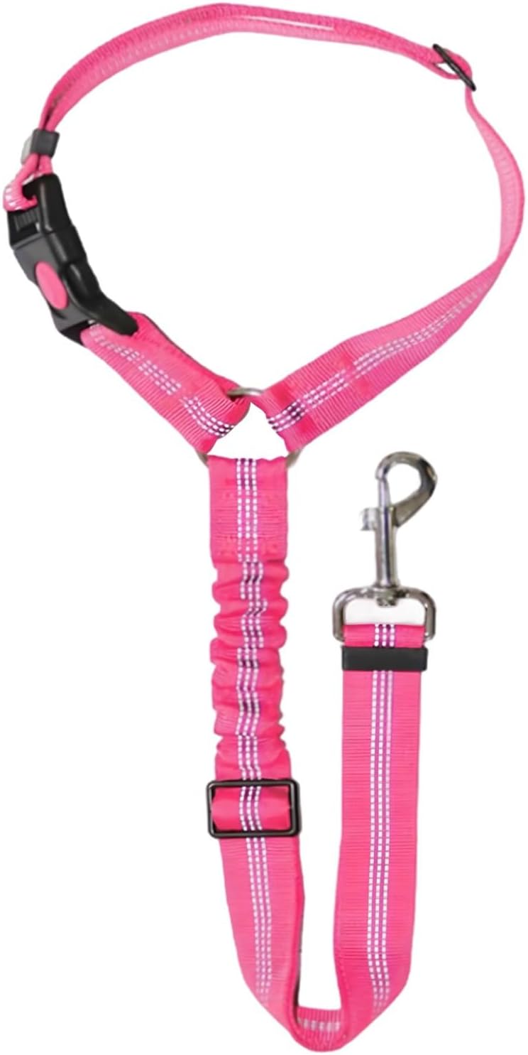 Adjustable Puppy Seat Belt, Dog Headrest Restraint, Pet