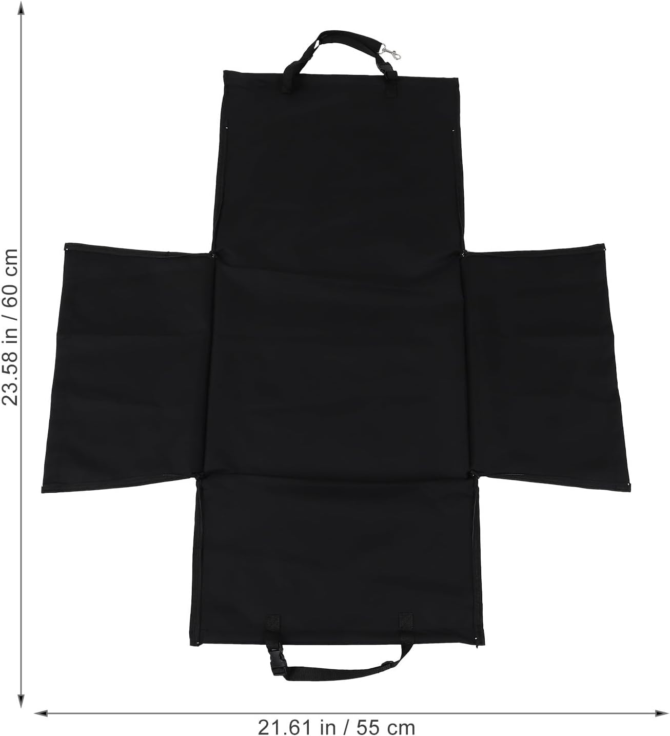 Dog Seat Pad Adjustable Black Single Seat Pet Mat for
