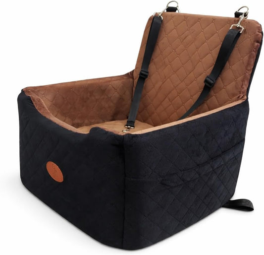 Dog Car Seat Booster for Small Dogs – Thick Cushion