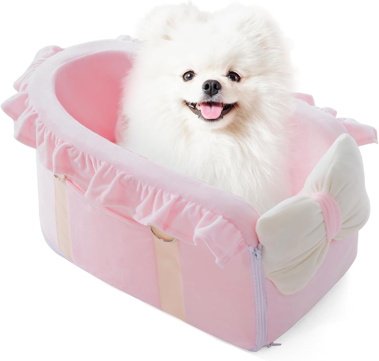 Dog Car Seat for Small Dogs - Fully Detachable with
