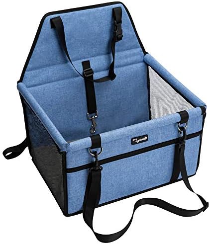 Pet Car Seat, Sturdy Reinforced Structure, Shortened Leash