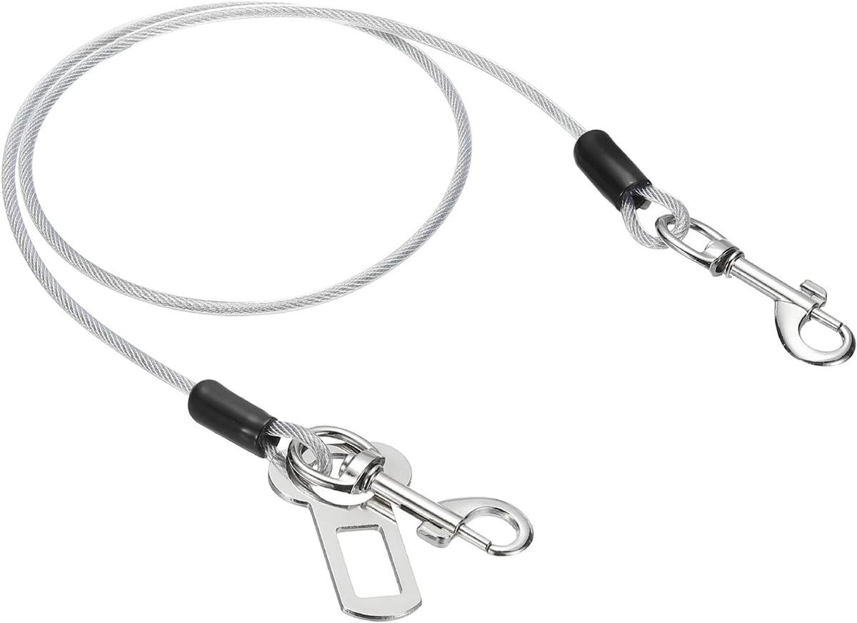 Chew Proof Dog Leash, 31 in Dog Seat Belt Harness with