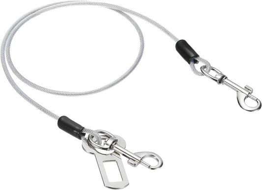 Chew Proof Dog Leash, 31 in Dog Seat Belt Harness with