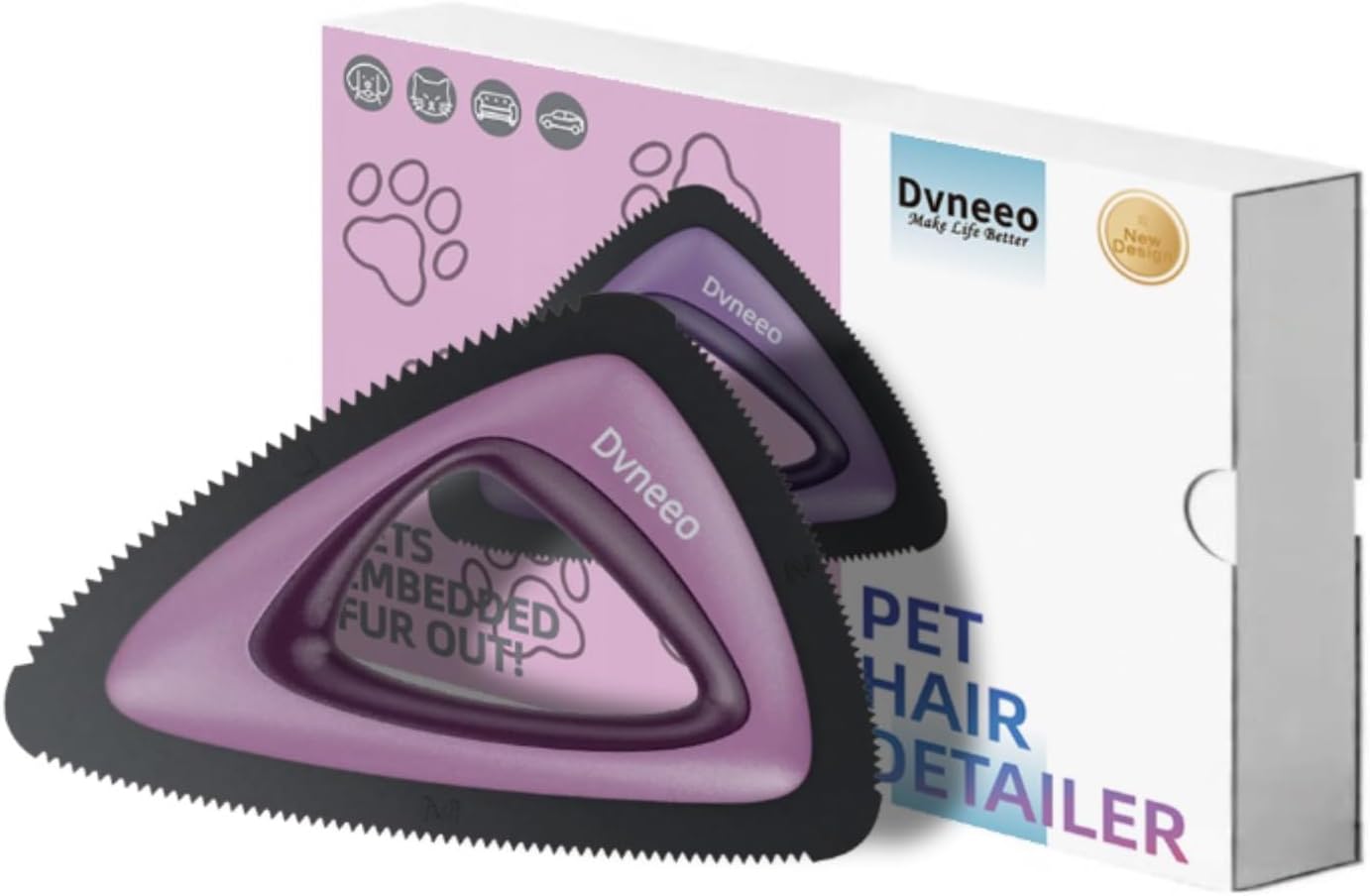 Pet Hair Removal Tool, Carpet Dog Hair Remover for Car