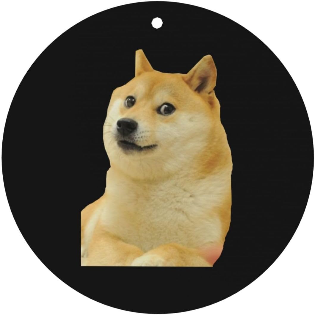 Mr Doge Meme Dog Car Air Freshener Card - Quick Odor