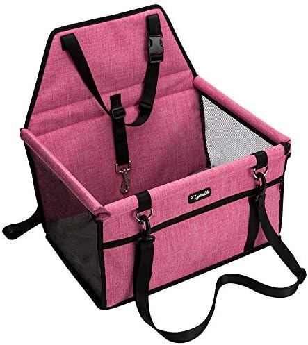 Pet Car Seat, Sturdy Reinforced Structure, Shortened Leash