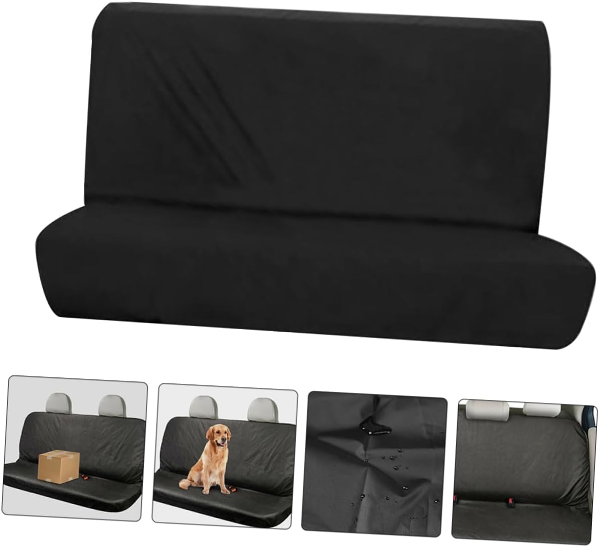 Waterproof Bench Car Seat Cover Full Coverage Rear Seat