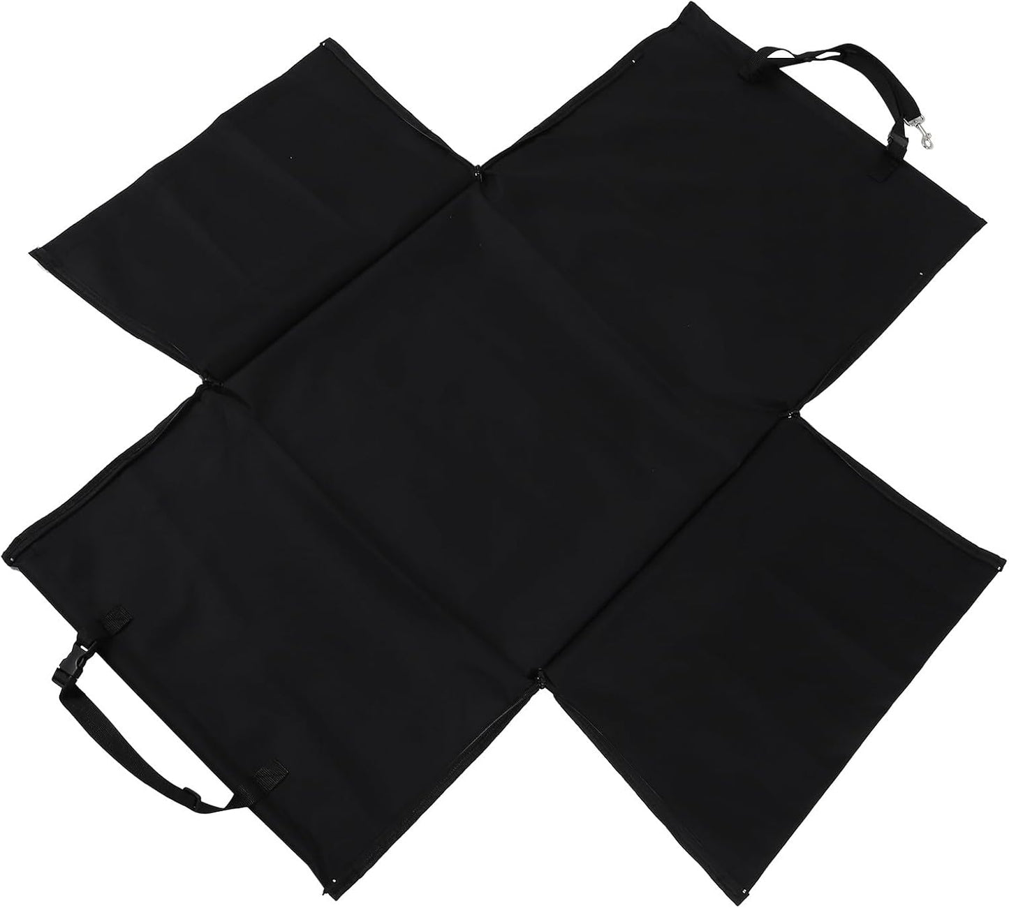 Dog Seat Pad Adjustable Black Single Seat Pet Mat for