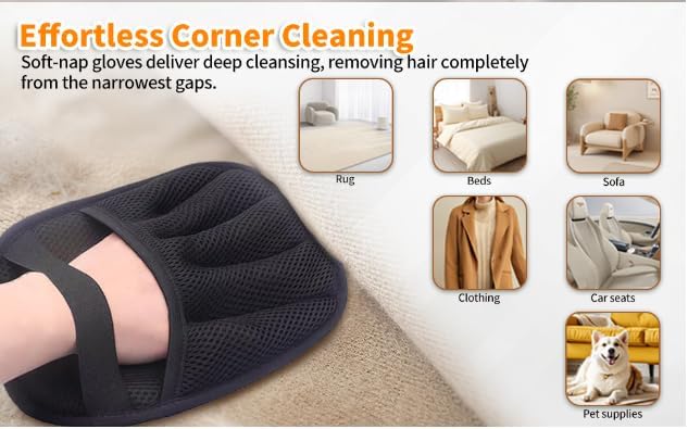 Pet Hair Removal Glove - Efficient Deshedding & Grooming