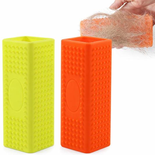 Pet Hair Remover for Furniture and Carpets - Rubber Brush