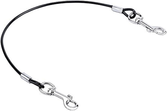 Pet Dog Car Seat Belt Restraint, Coated Stainless Steel