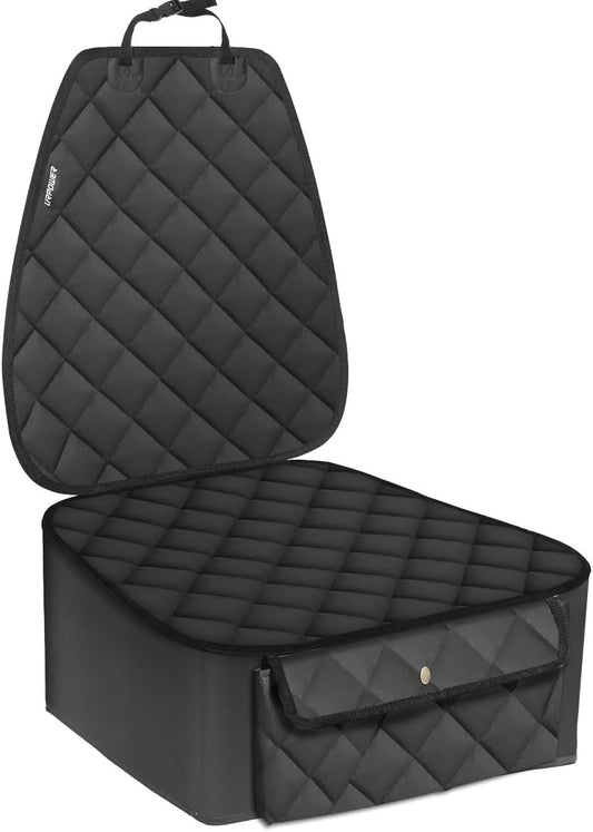 Dog Car Seat Cover for Front Seat, Waterproof Pet Car Seat