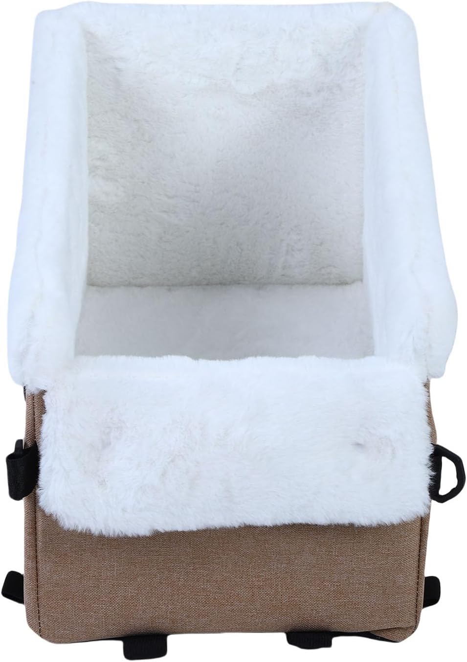 Small Dog Car Seat, Center Console Dog Car Seat with Safety