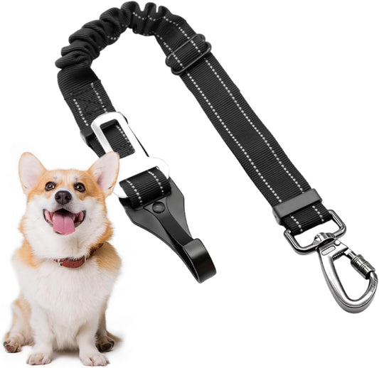 Car Seat Belts for Dogs - Adjustable Secure Harness